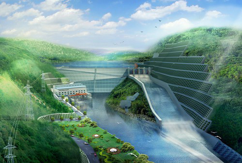 岐山老挝南塔河1号水电站项目